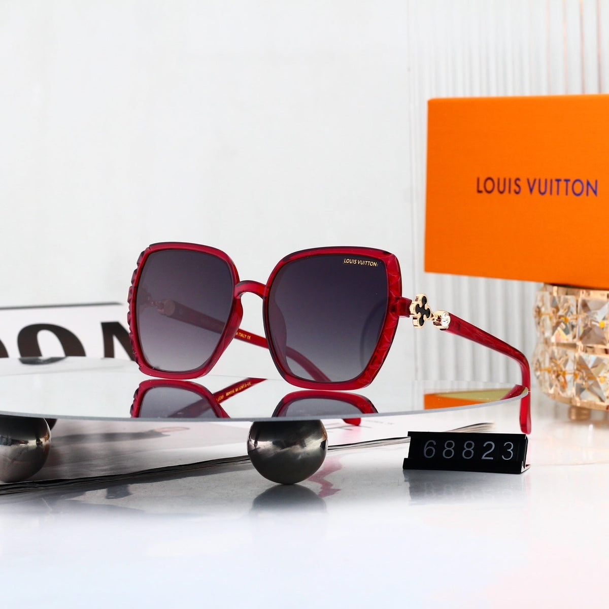 Vintage Oversized Fashion Sunglasses in Multiple Colors 68823