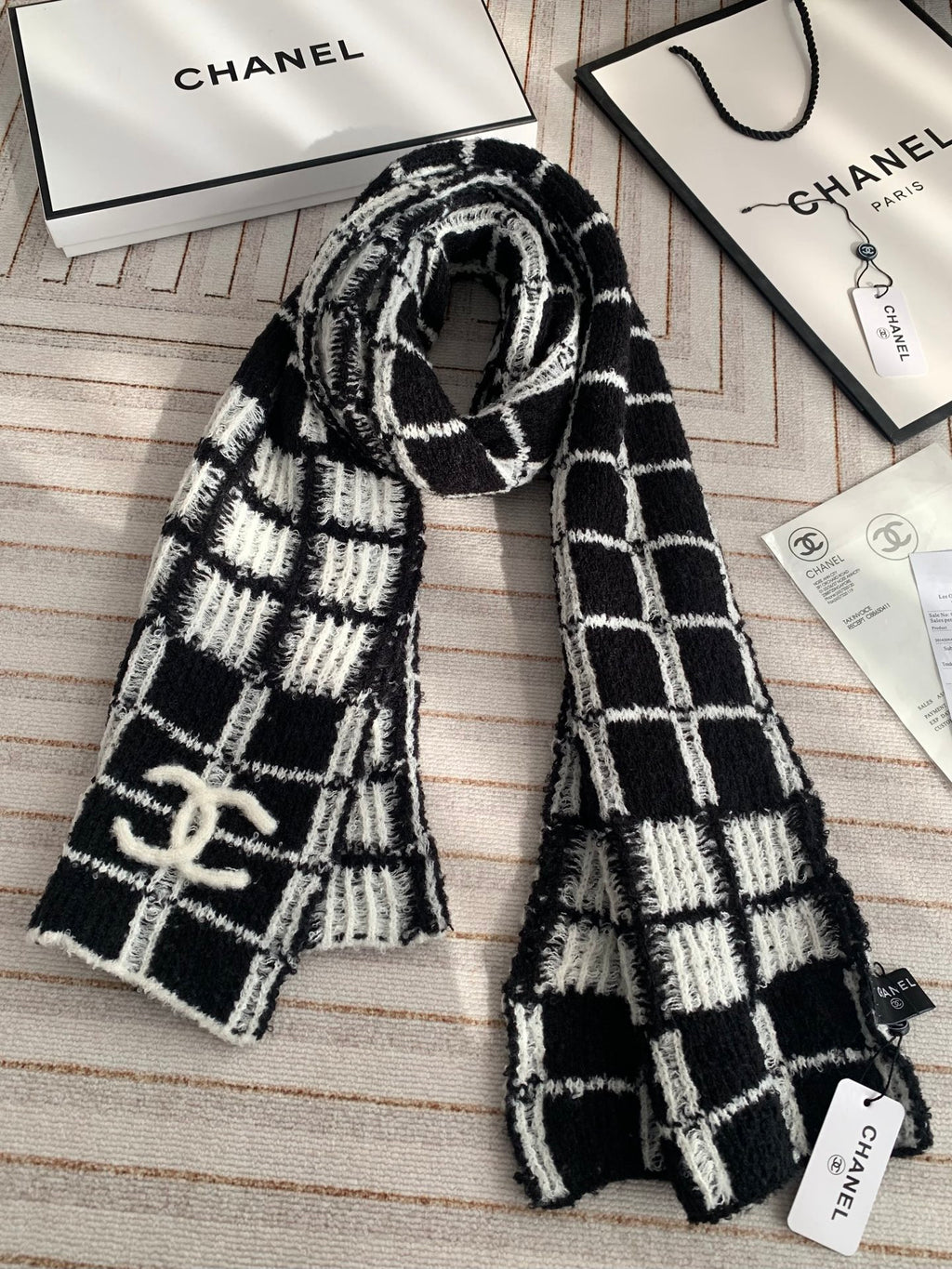 New Soft-Tone Cashmere Knit Scarf ❗️