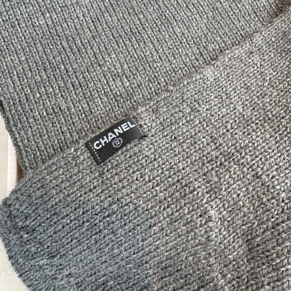 Luxury 100% Cashmere Knit Scarf – Soft Elegant Color Palette, 32 × 170 cm