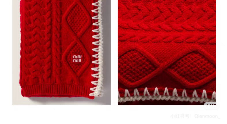 ✨ Unisex Cashmere Scarf – Warm, Cozy & Refined