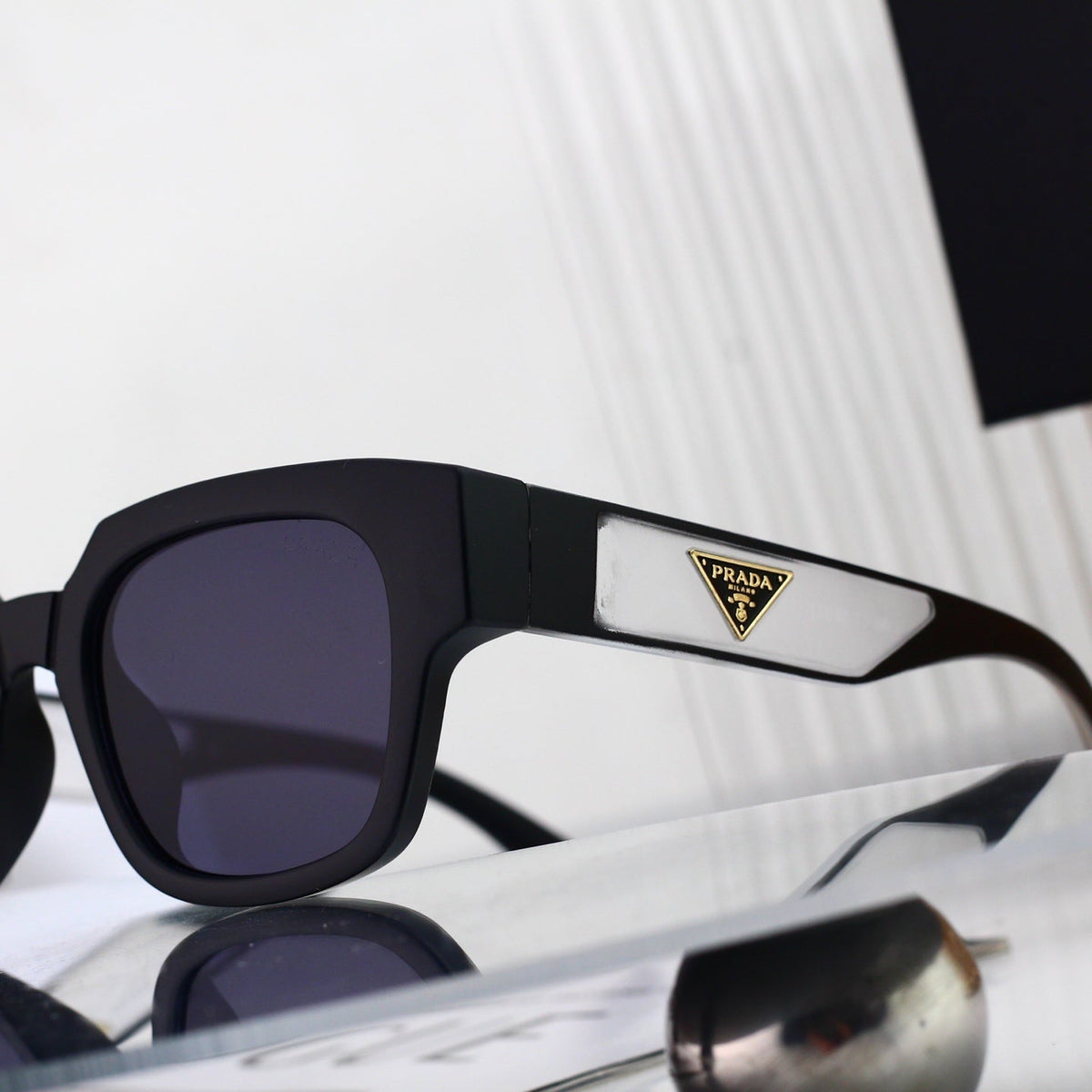 Casual Metal Polygon Sunglasses Fashion Streetwear 3331