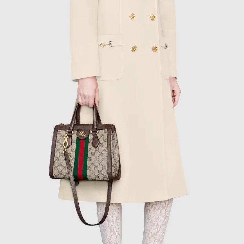 Ophidia Series Monogram Tote Bag