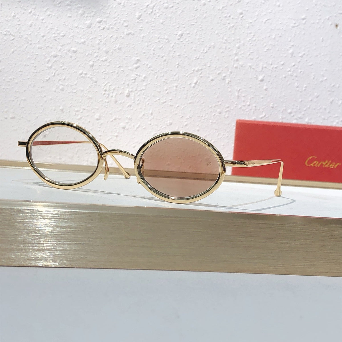 7 Color Vintage Oval Metal Sunglasses CT0649S
