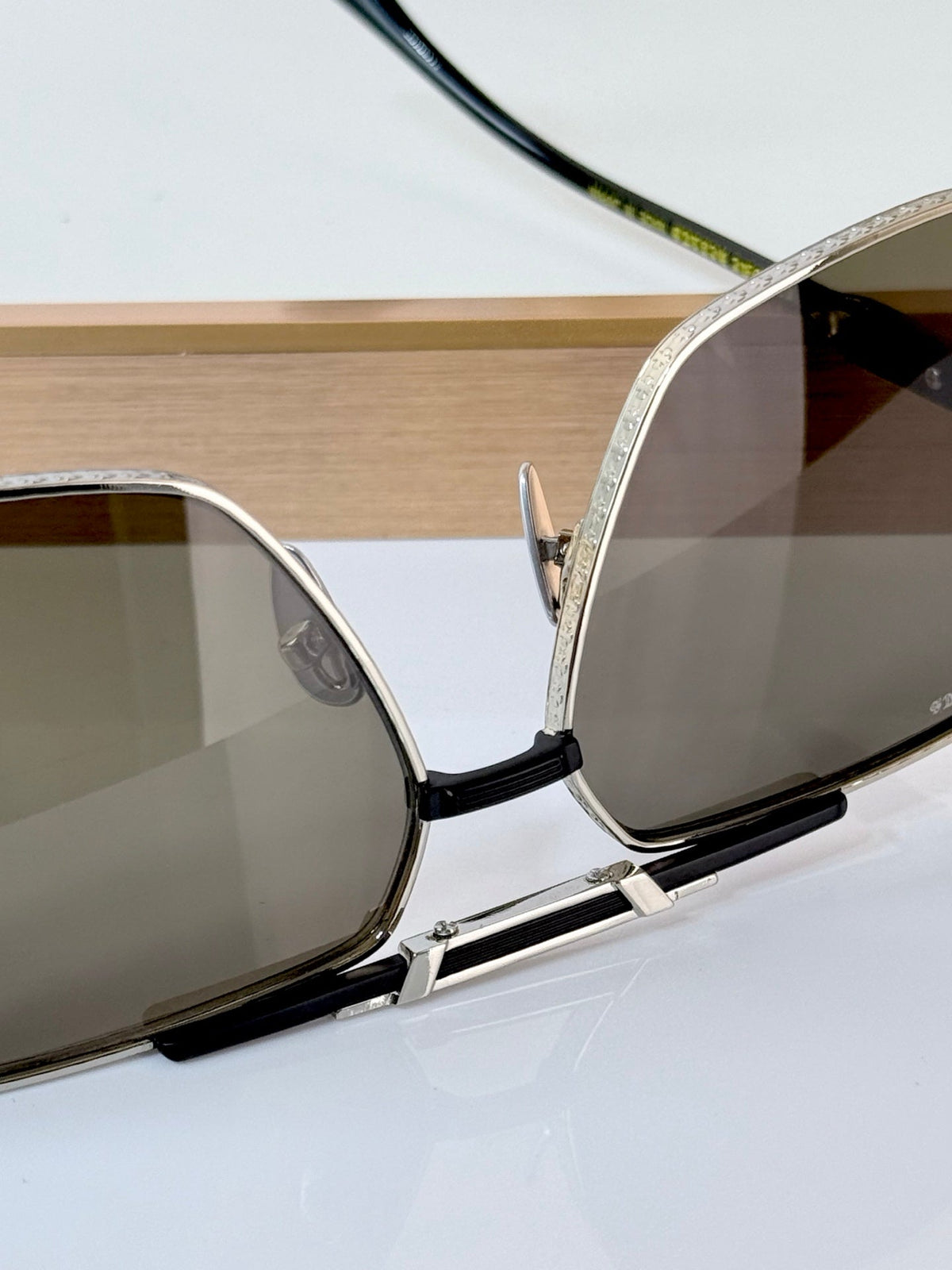 6 Color Hexagonal Double Bridge Aviator Sunglasses
