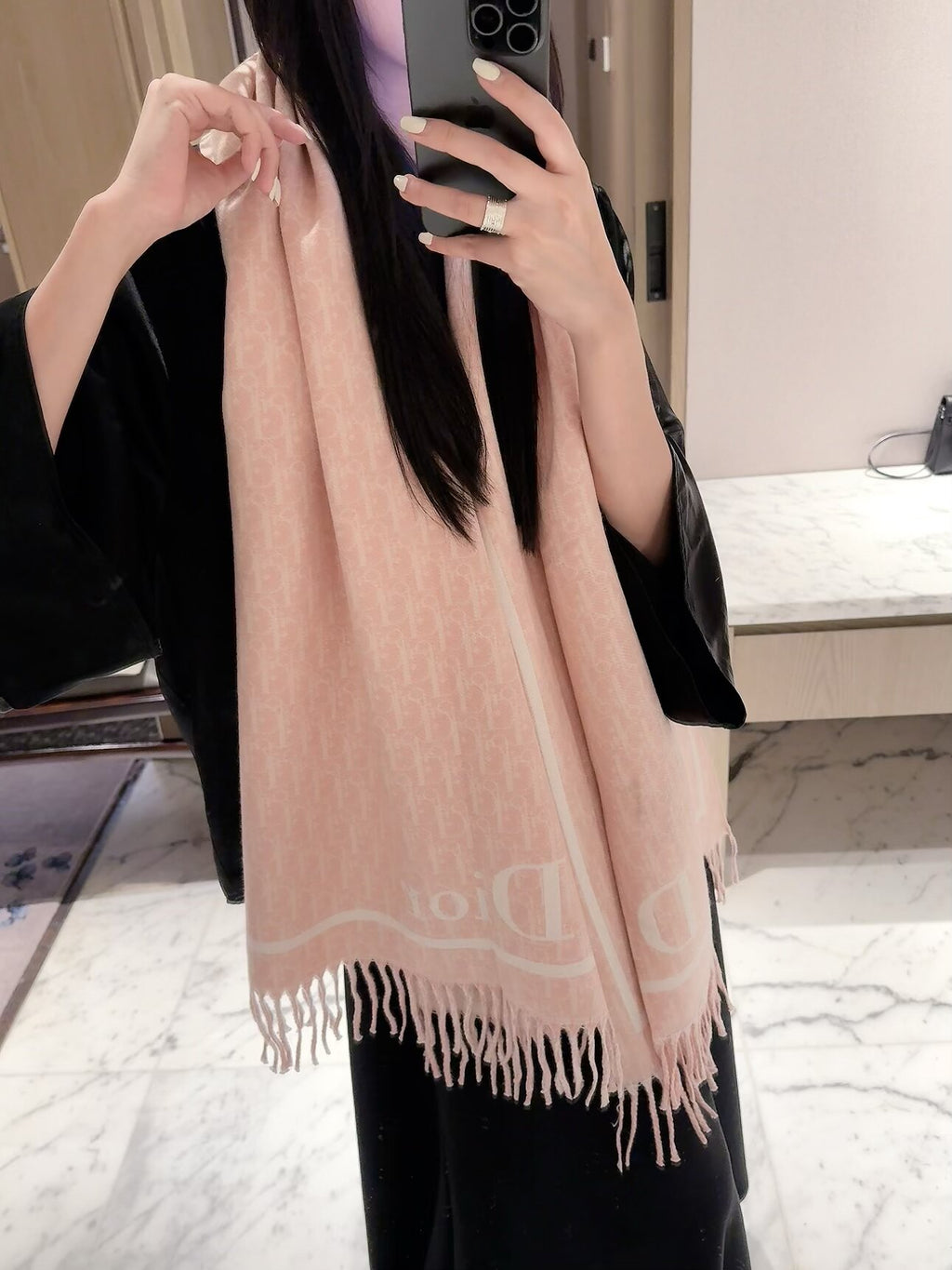 2026 New French-Inspired Jacquard Cashmere Scarf – Elegant Heritage Pattern, Soft Luxury Style