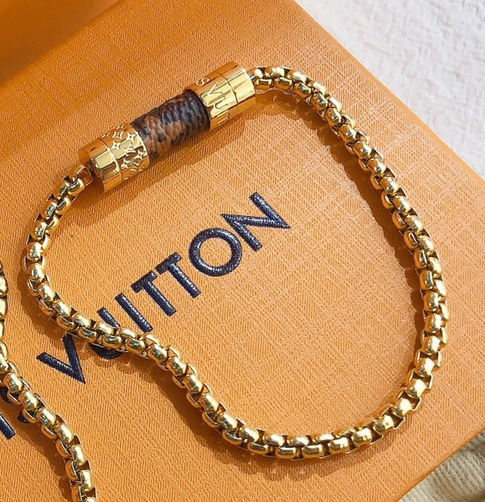 Classic Monogram Pattern Bracelet