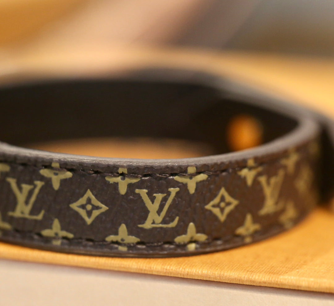 Embossed Leather Bracelet