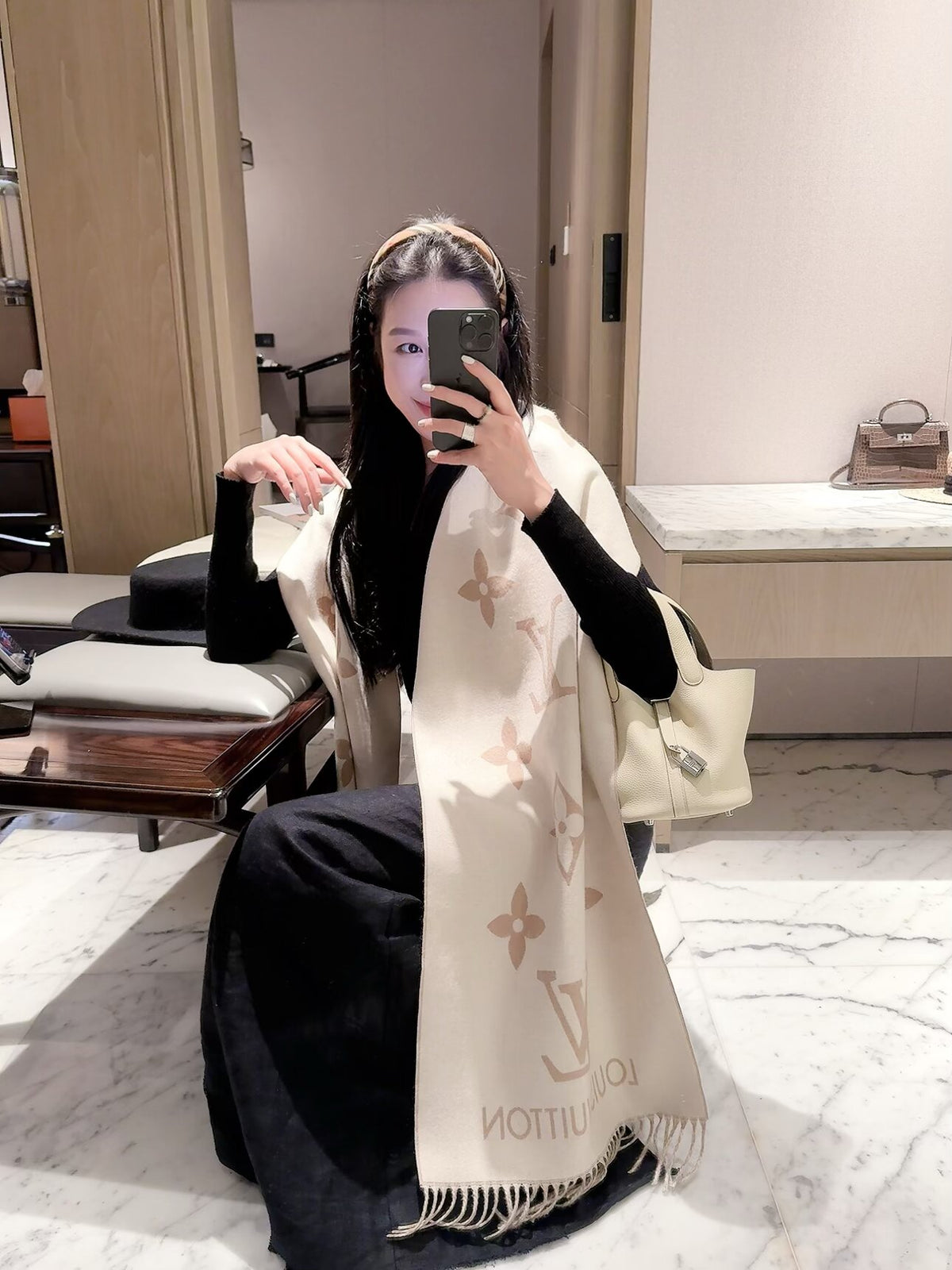 2026 New Oversized Jacquard Cashmere Scarf