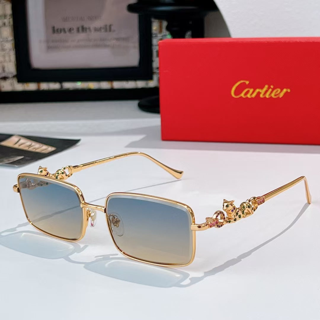 7 Color Diamond Cheetah Sunglasses 20118