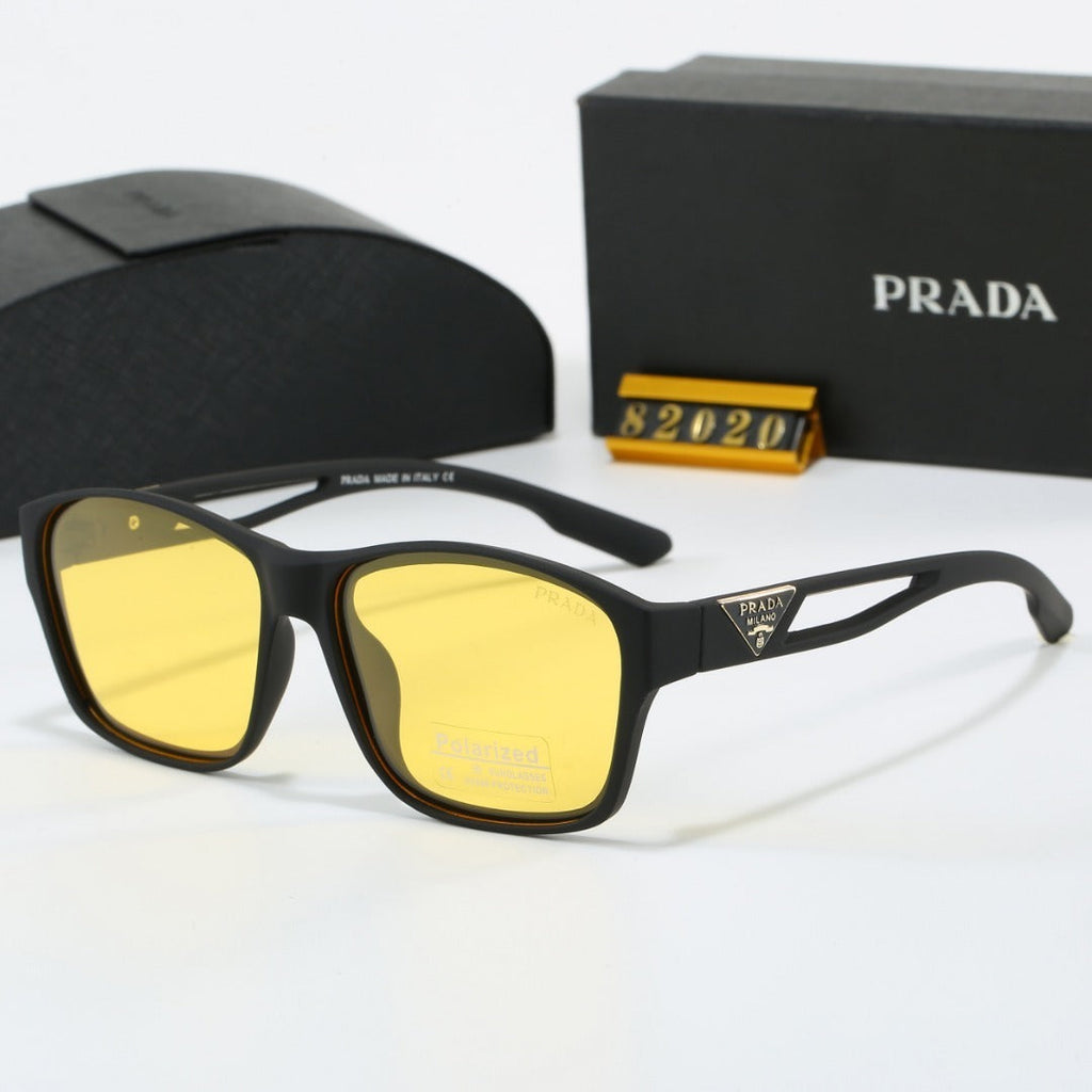 Fashion Square Frame Sunglasses Trendy Multi-Color Driving Shades 82020