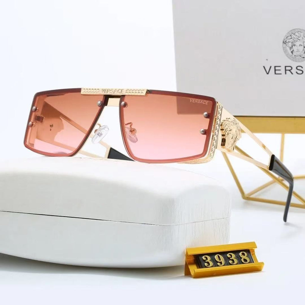 European and American style sunglasses with metal frames 3938 (UV protection)