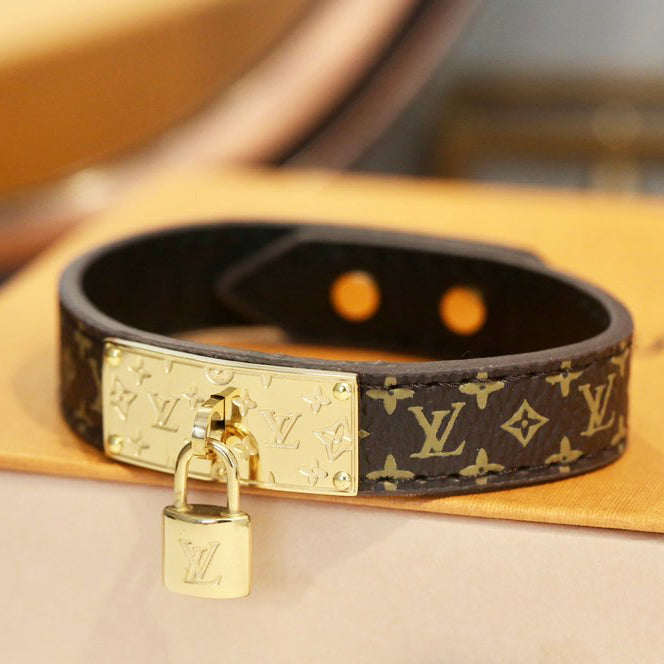 Embossed Leather Bracelet