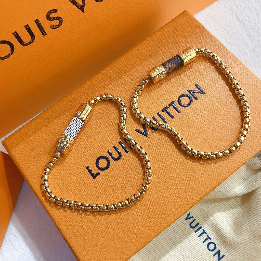 Classic Monogram Pattern Bracelet