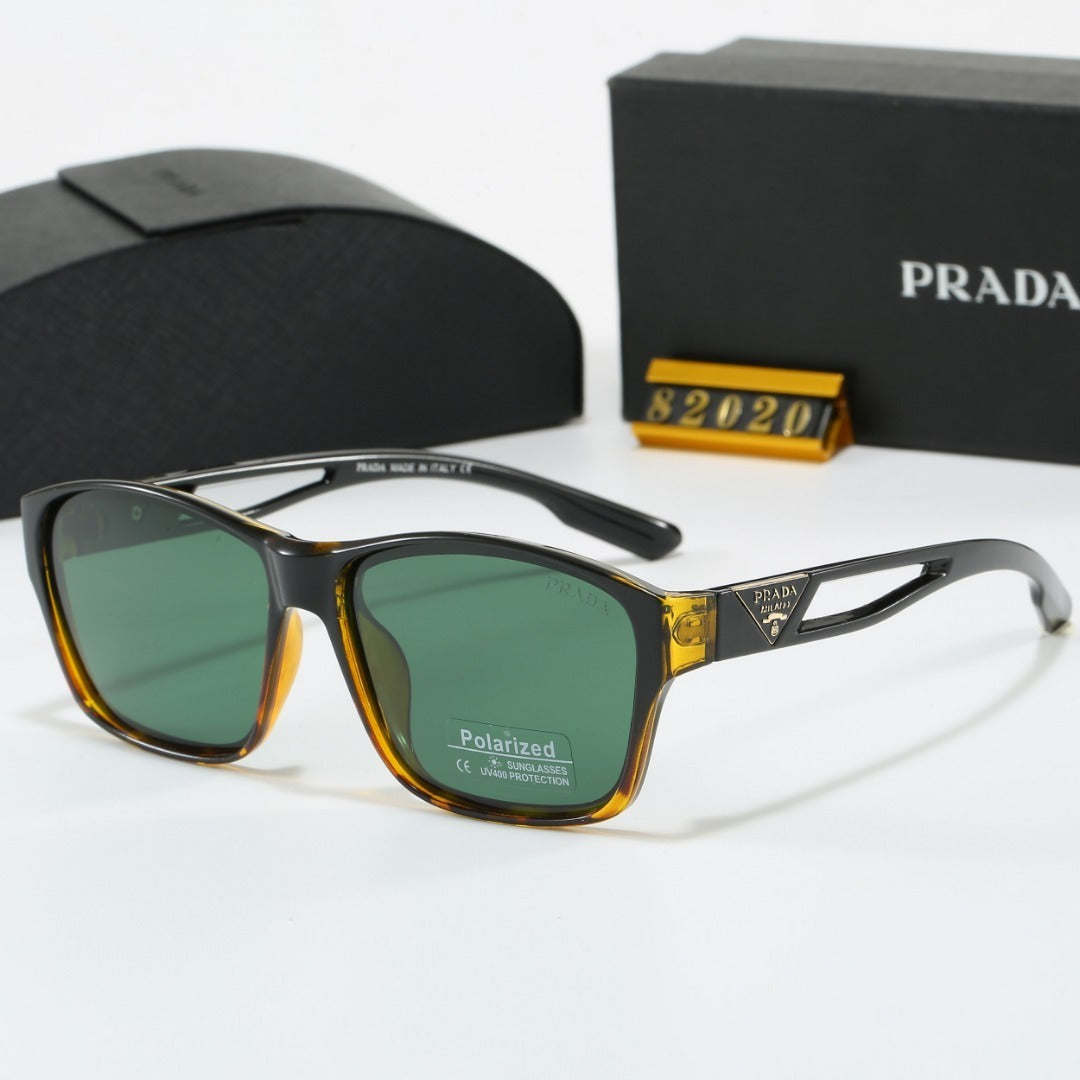 Fashion Square Frame Sunglasses Trendy Multi-Color Driving Shades 82020