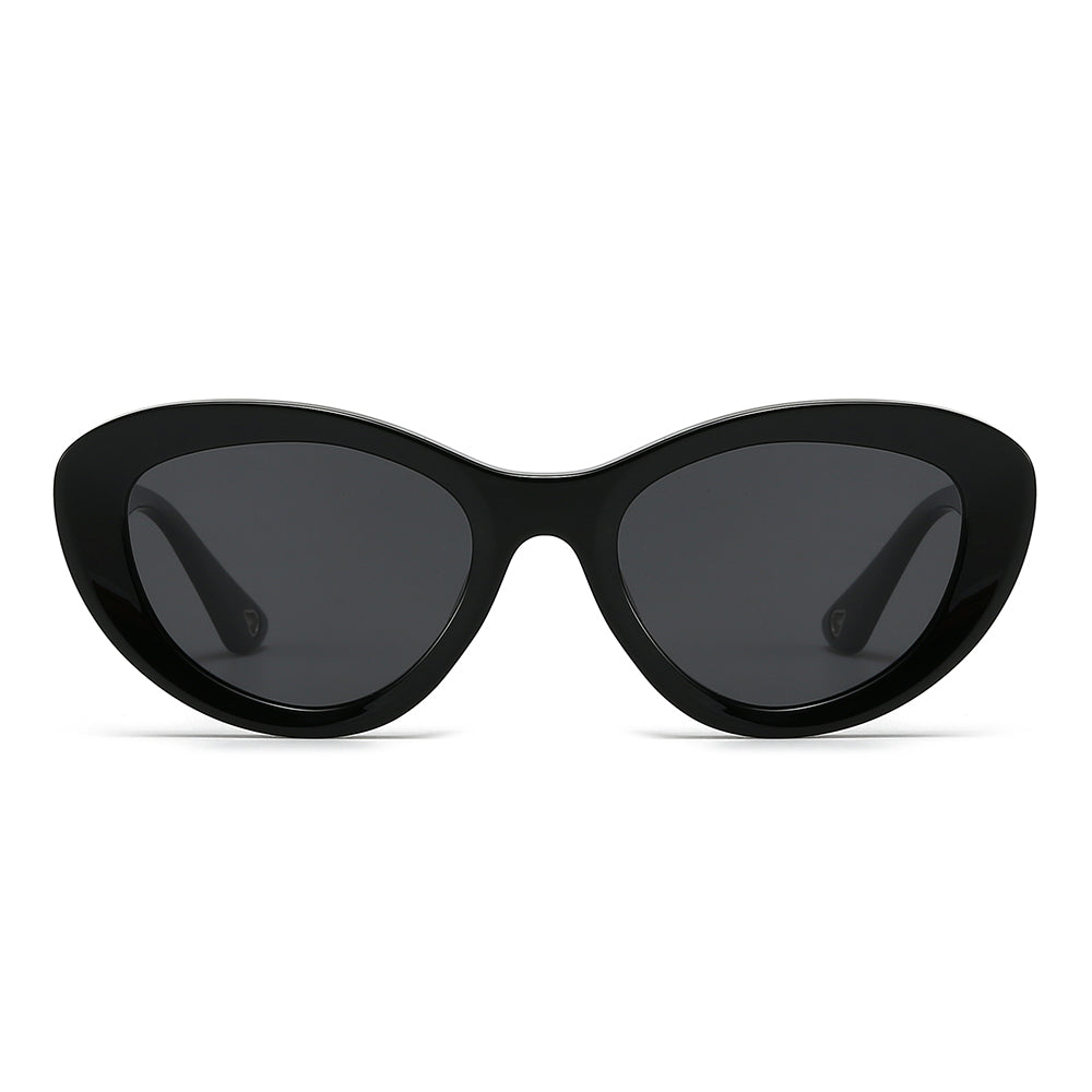 Retro-Vintage Acetate Cat-Eye Tinted Sunglasses