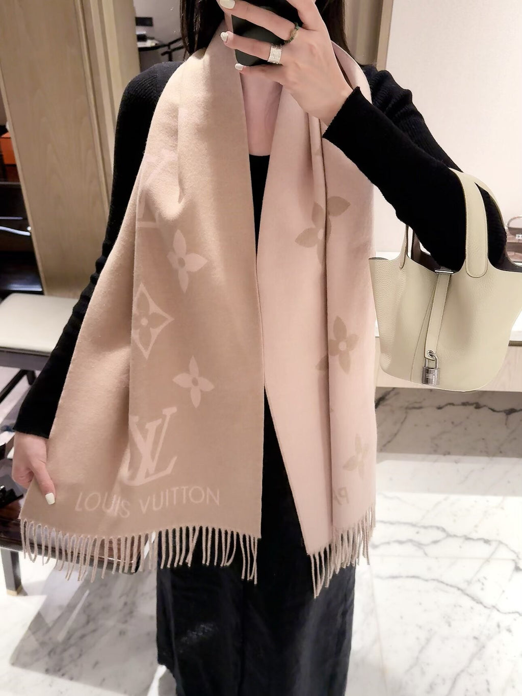 2026 New Oversized Jacquard Cashmere Scarf