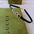 Personalized Metal Alphabet Leather Choker