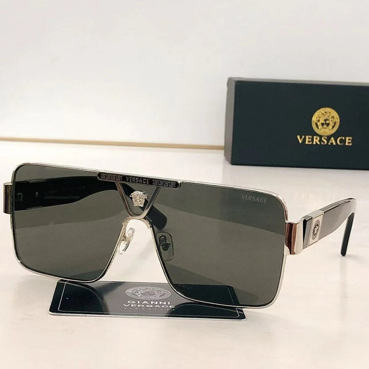 European and American style UV-protective metal sunglasses