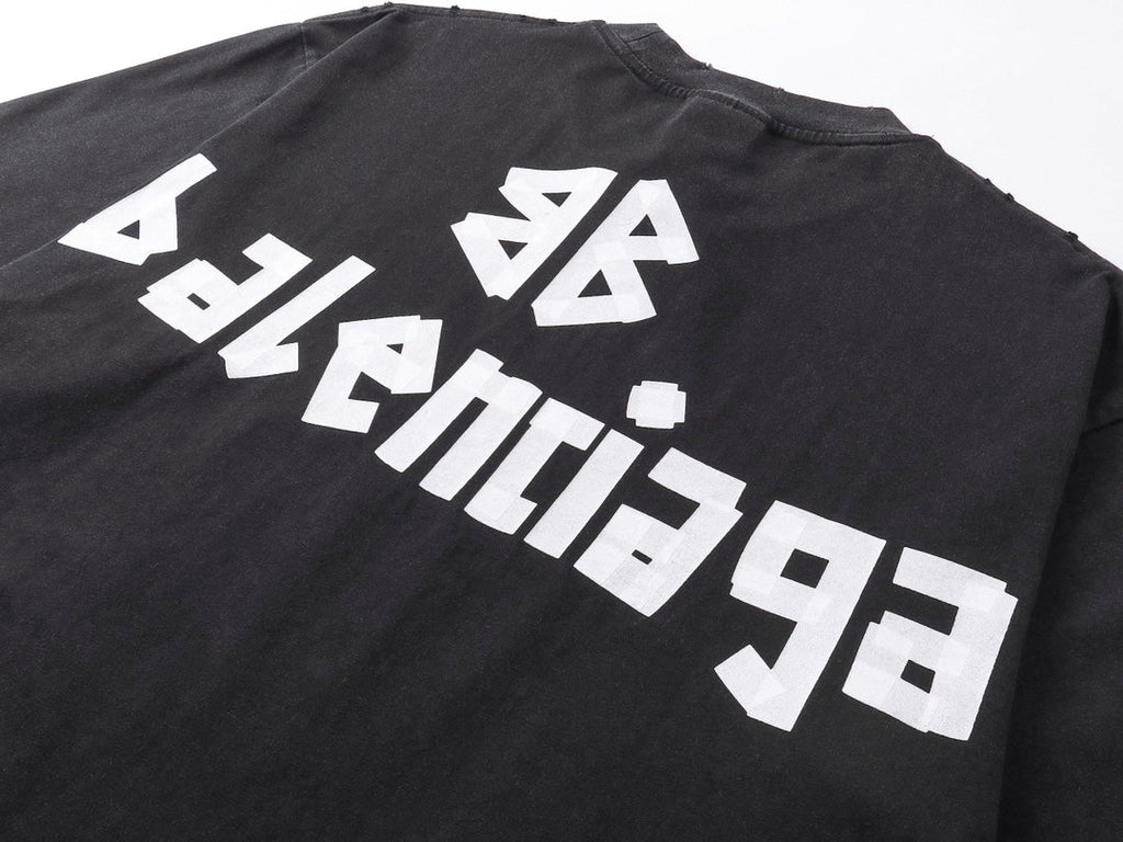 Classic letter print t-shirt