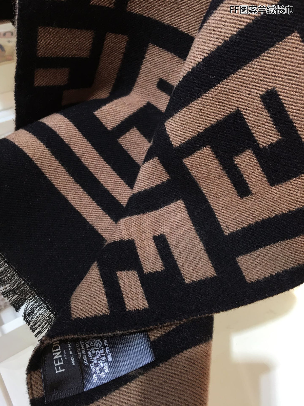 💖✨😘👍 New Geometric Jacquard Wool & Silk Long Scarf 💟
