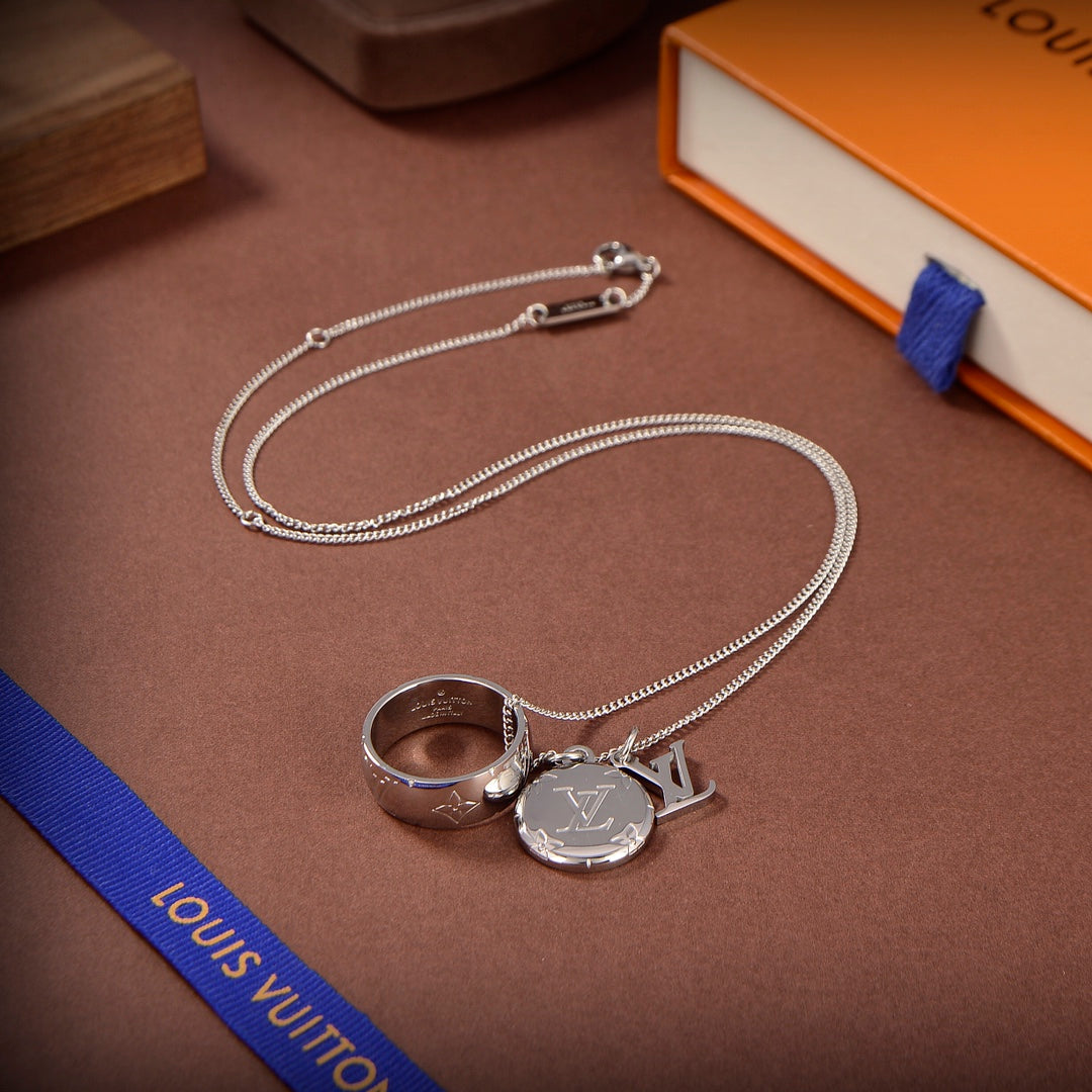 3 In 1 Ring Necklace