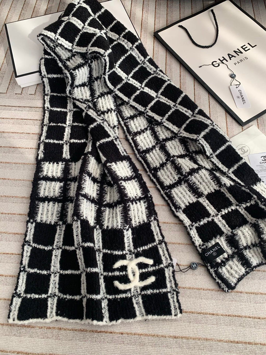 New Soft-Tone Cashmere Knit Scarf ❗️