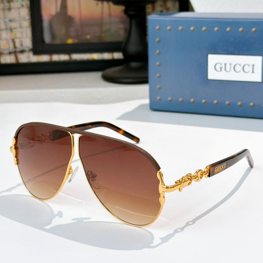 6 Color Rimless Aviator Sunglasses - 2307