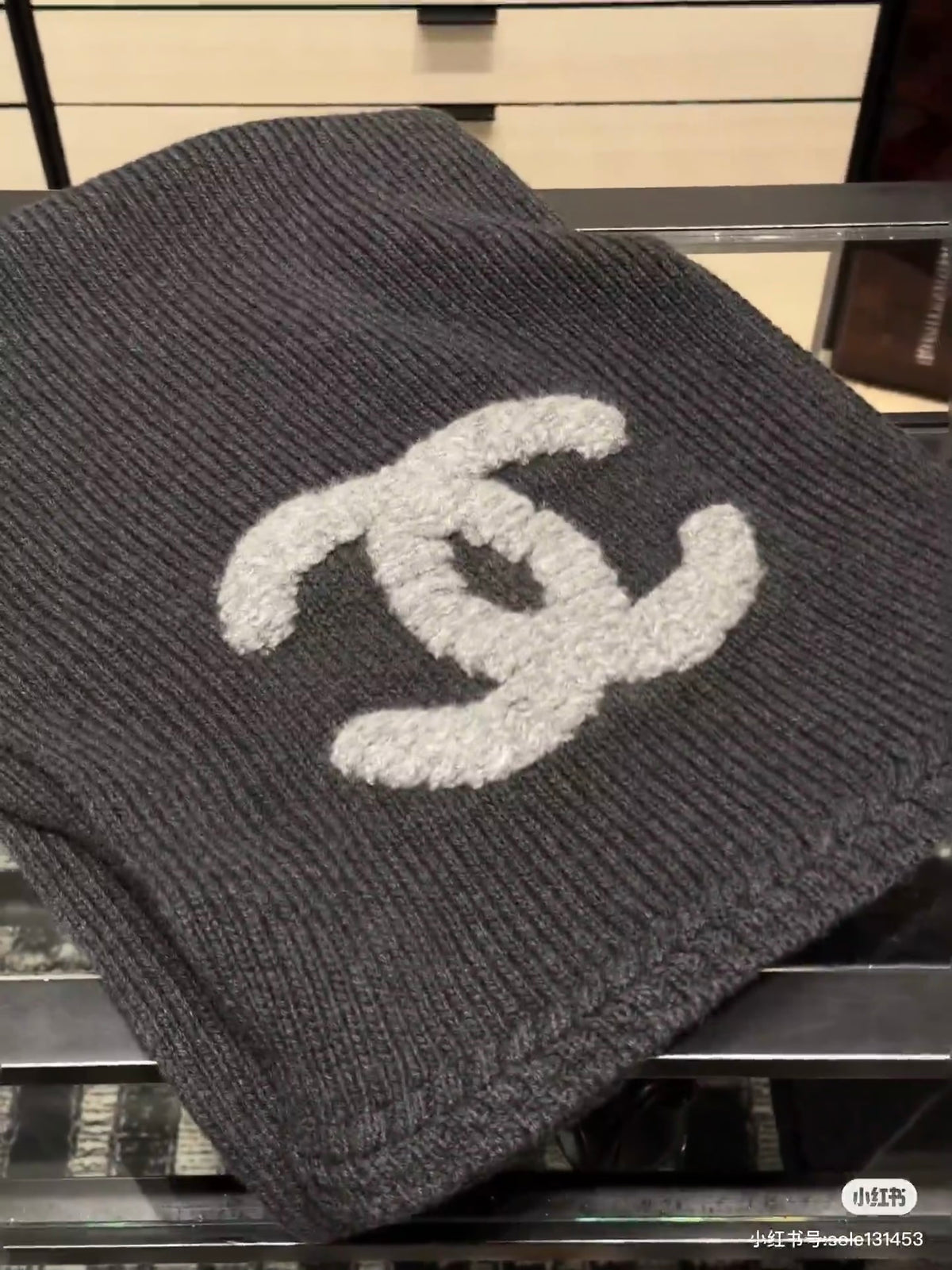 Luxury 100% Cashmere Knit Scarf – Soft Elegant Color Palette, 32 × 170 cm