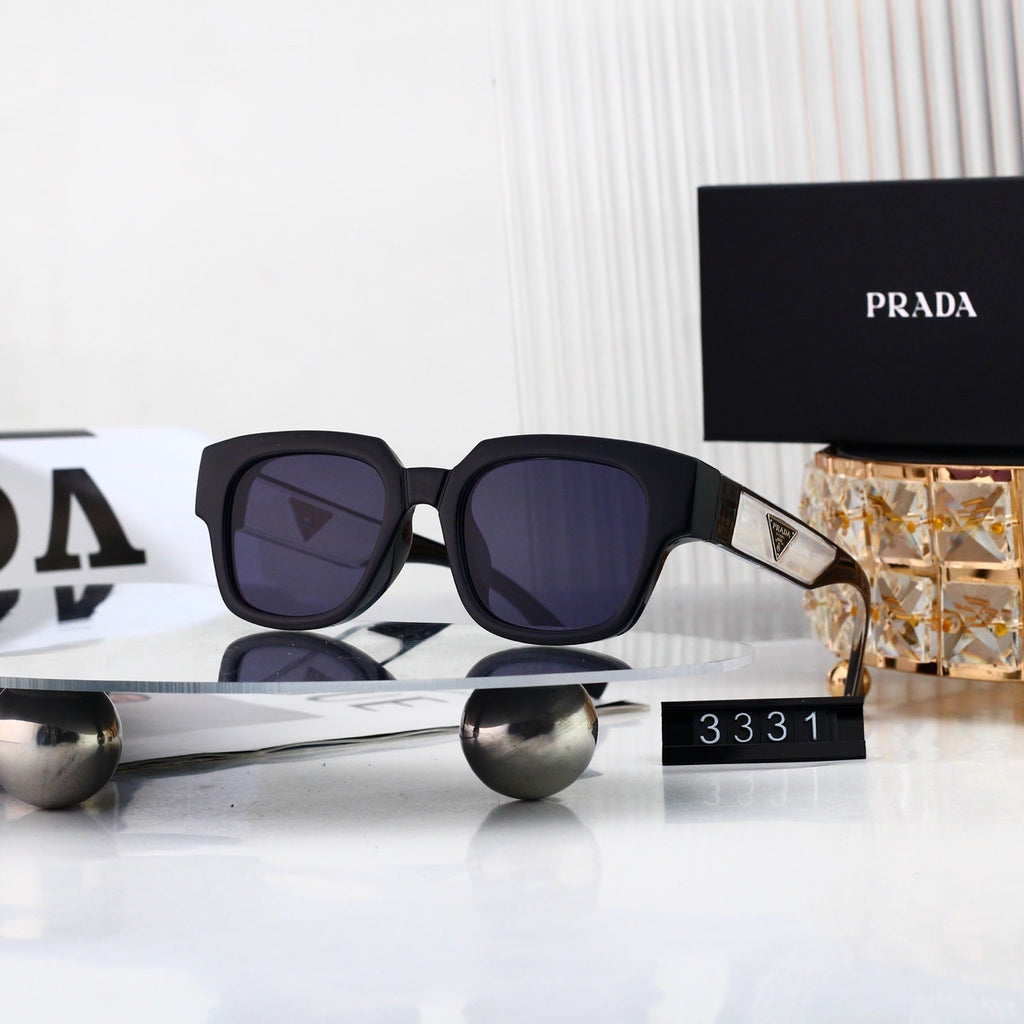 Casual Metal Polygon Sunglasses Fashion Streetwear 3331