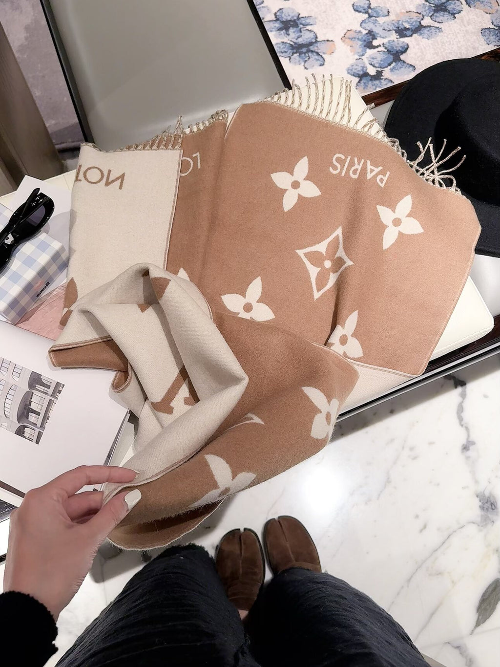 2026 New Oversized Jacquard Cashmere Scarf