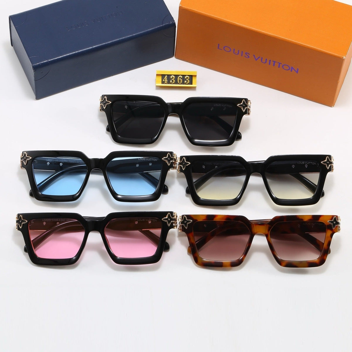 Stylish unisex UV-protective sunglasses 4363