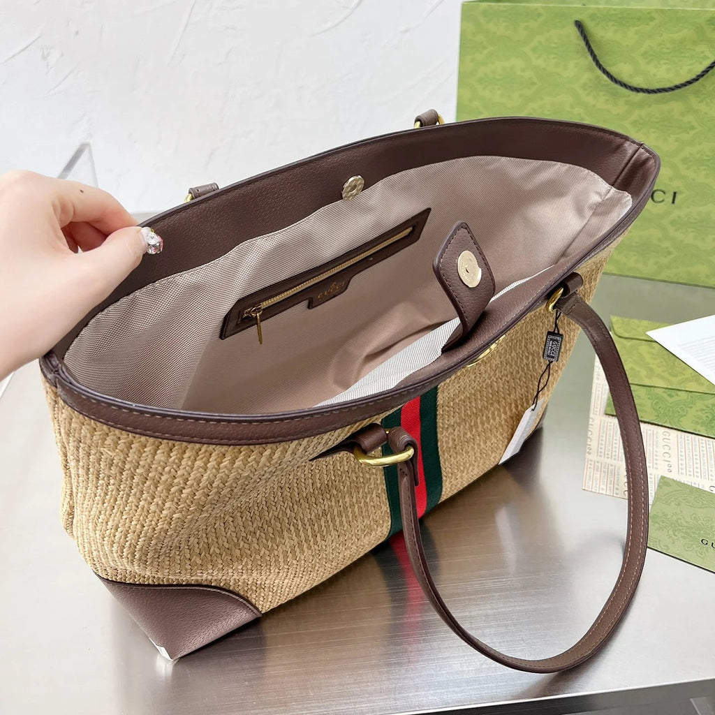 Ophidia Series Braided Tote
