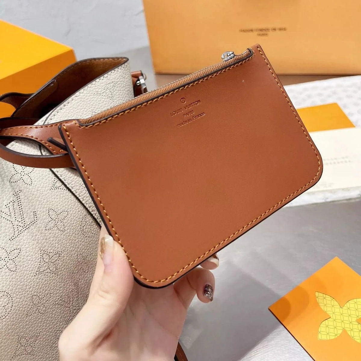 Pm Mahina Series Leather Bag