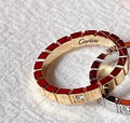 Gears Square Diamond Ring