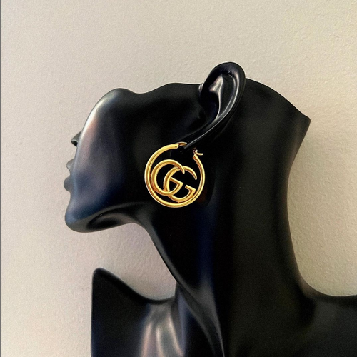 Classic Double G Letter Earrings