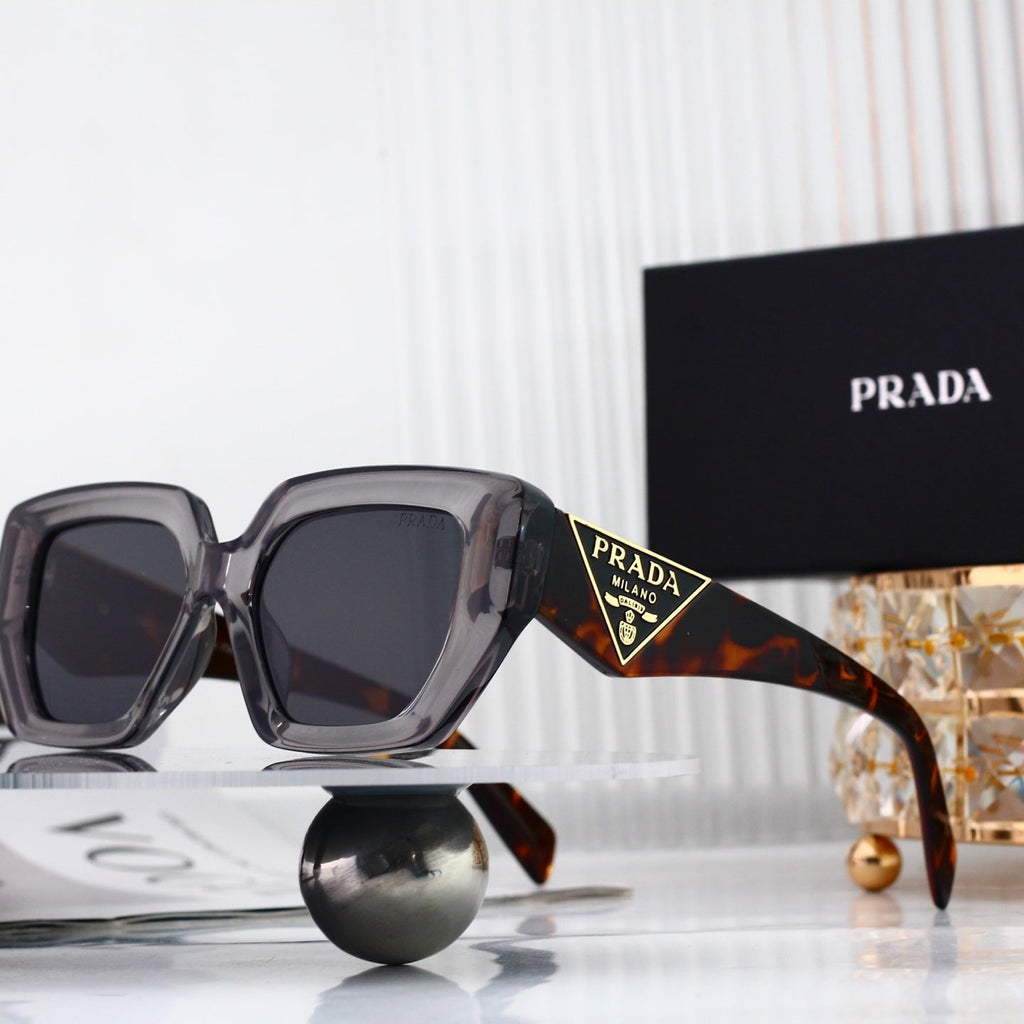 Polarized Sunglasses Personality Irregular Square Frame Sunglasses 7103