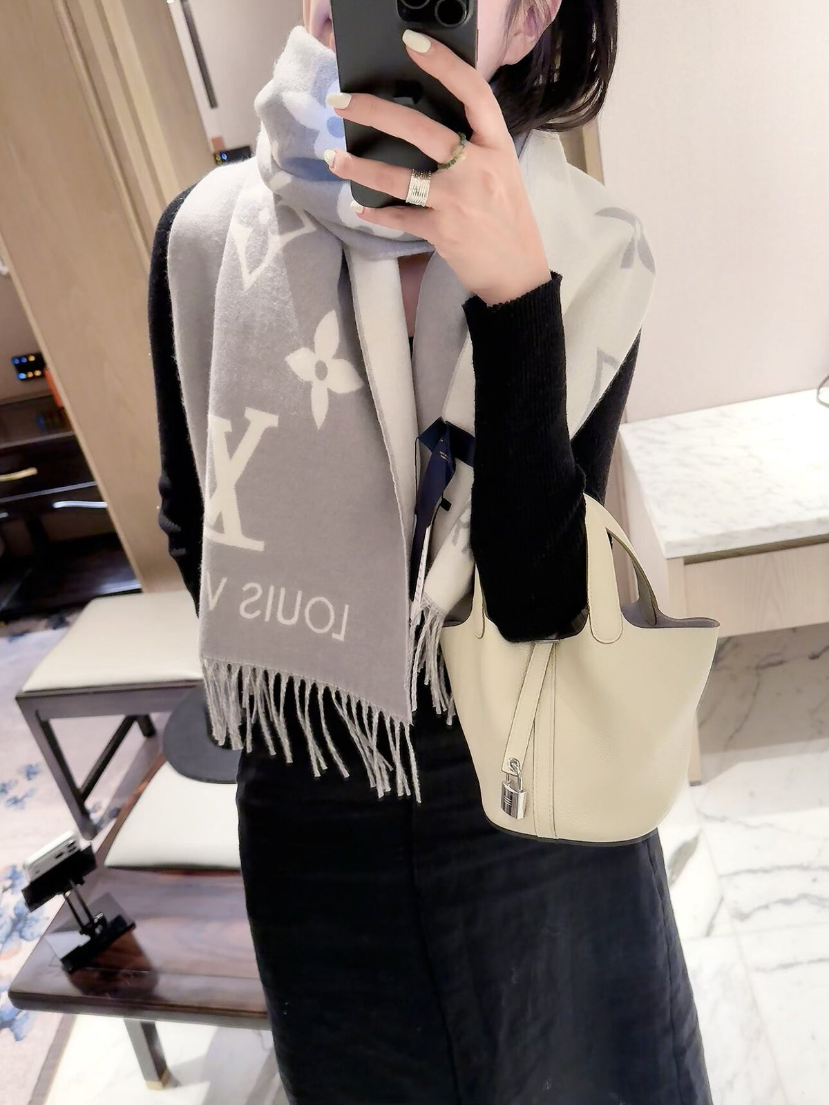 2026 New Oversized Jacquard Cashmere Scarf