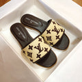 Woven Embroidered Slippers
