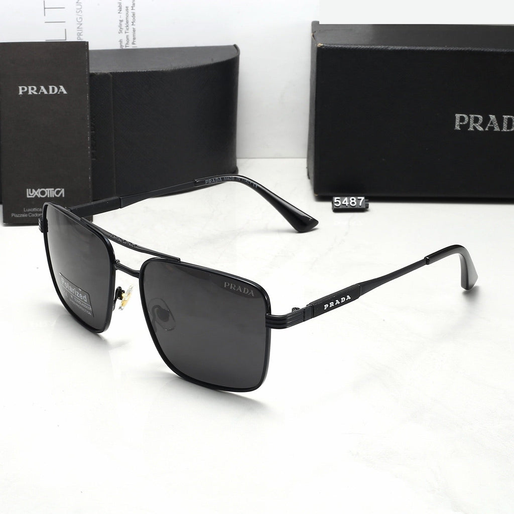 New polarized stylish casual metal sunglasses 5487