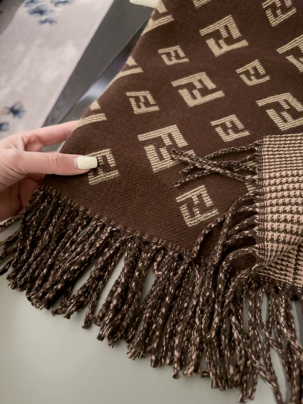 ✨ 2026 New Double-Sided Cashmere Scarf – Two Patterns, Two Styles 💥
