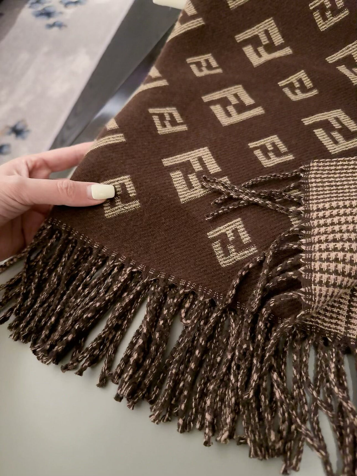 ✨ 2026 New Double-Sided Cashmere Scarf – Two Patterns, Two Styles 💥