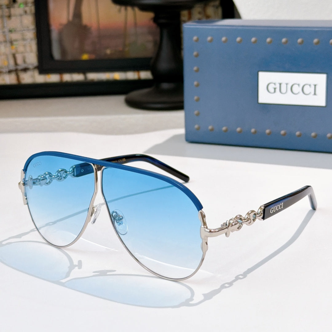 6 Color Rimless Aviator Sunglasses - 2307