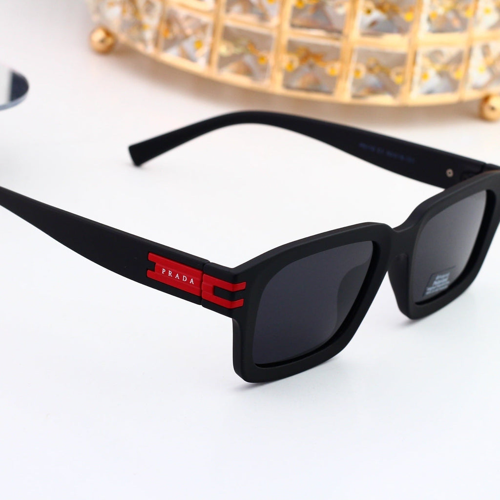 Luxury Metal Polygon Sunglasses Brand Design Fashion 6111