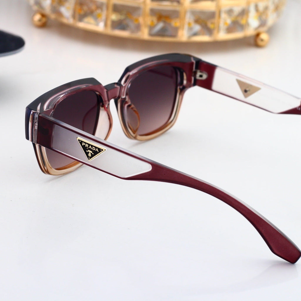 Casual Metal Polygon Sunglasses Fashion Streetwear 3331