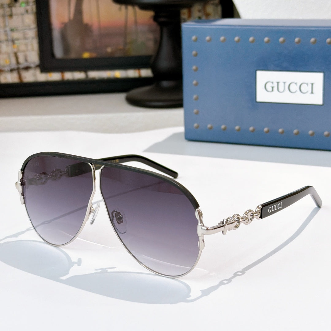 6 Color Rimless Aviator Sunglasses - 2307