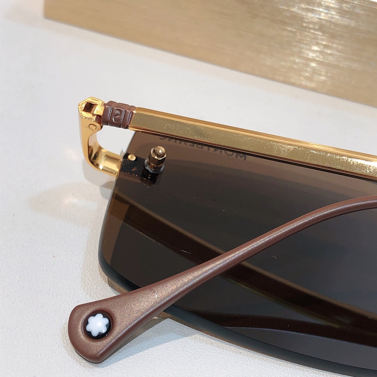 6 Color Rimless Rectangular Sunglasses - MB7171S