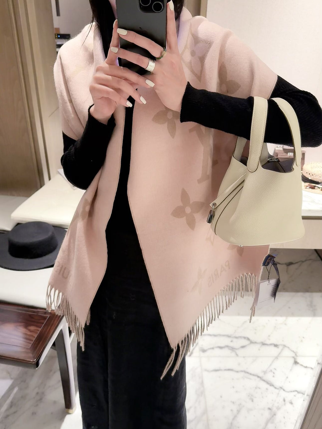 2026 New Oversized Jacquard Cashmere Scarf