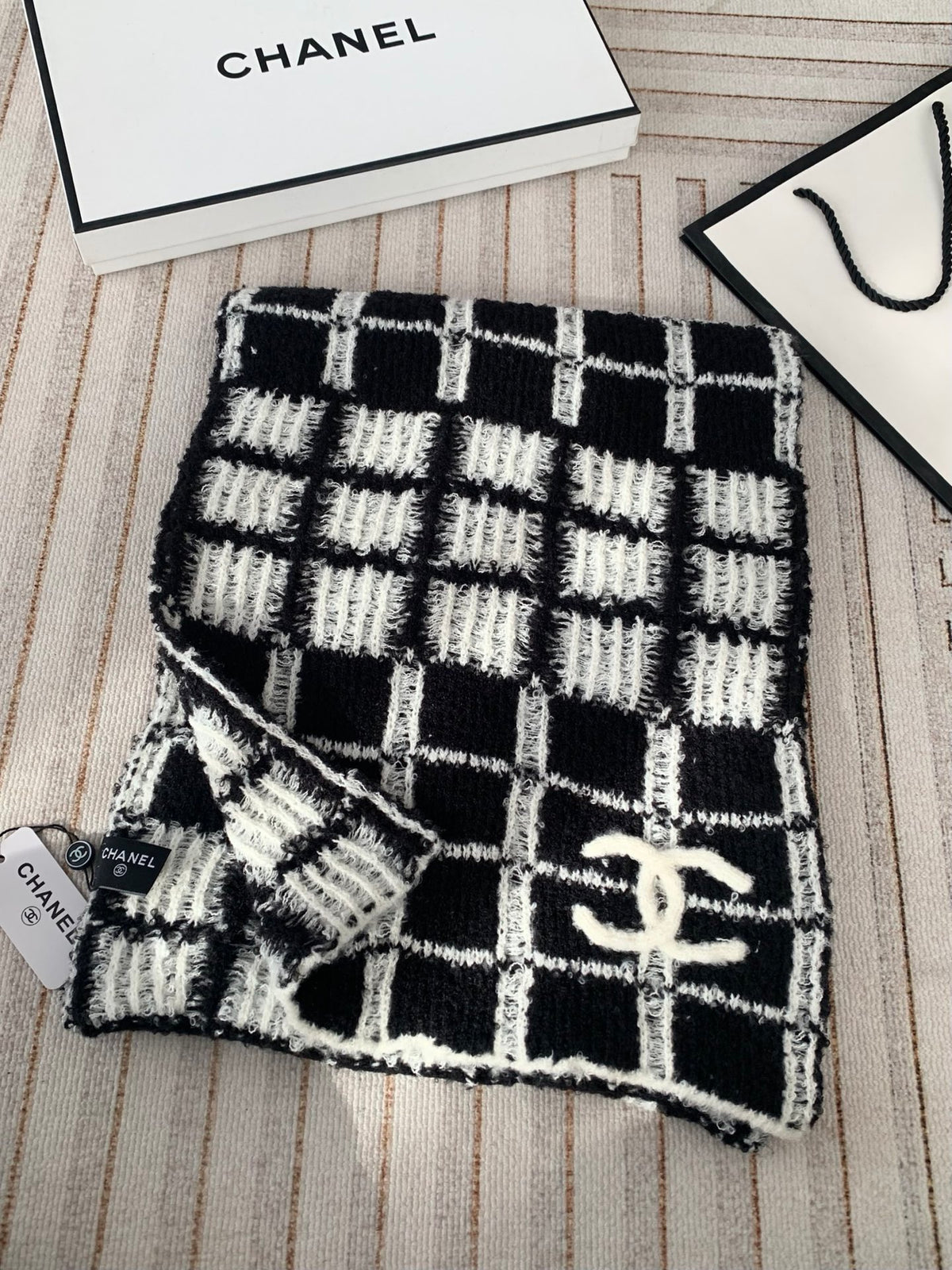 New Soft-Tone Cashmere Knit Scarf ❗️