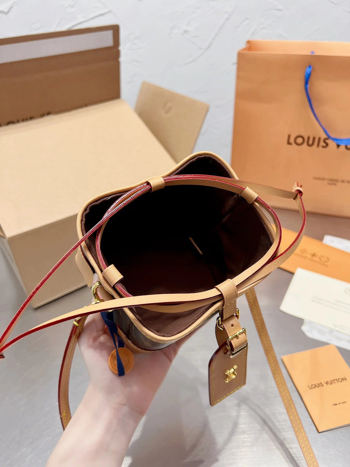 Classic Monogram Mini Bucket Bag