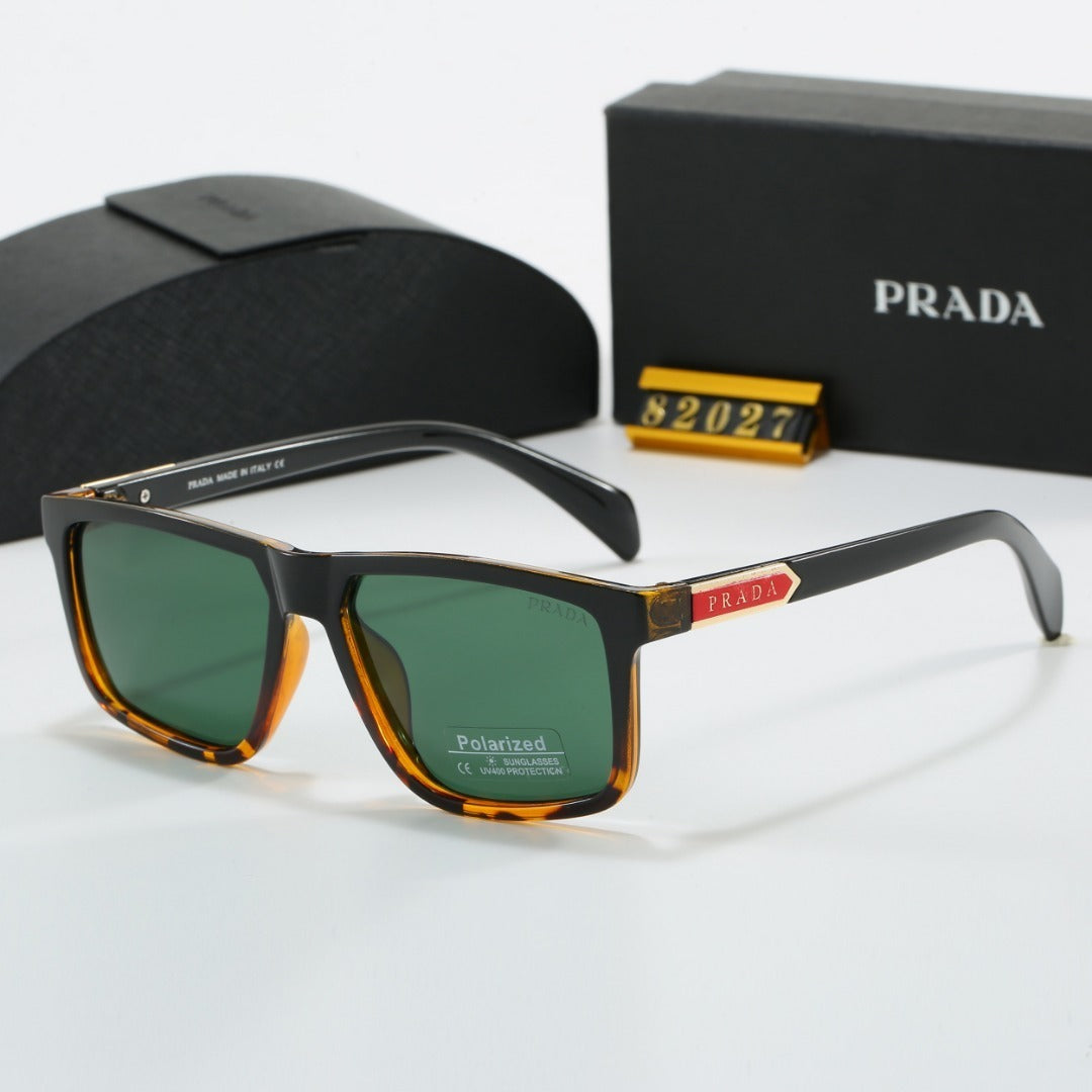 Trendy Square Frame Sunglasses Casual Versatile Driving Sunglasses 82027